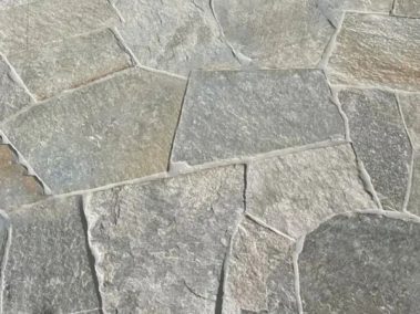 Limestone crazy paving Perth garden path installation