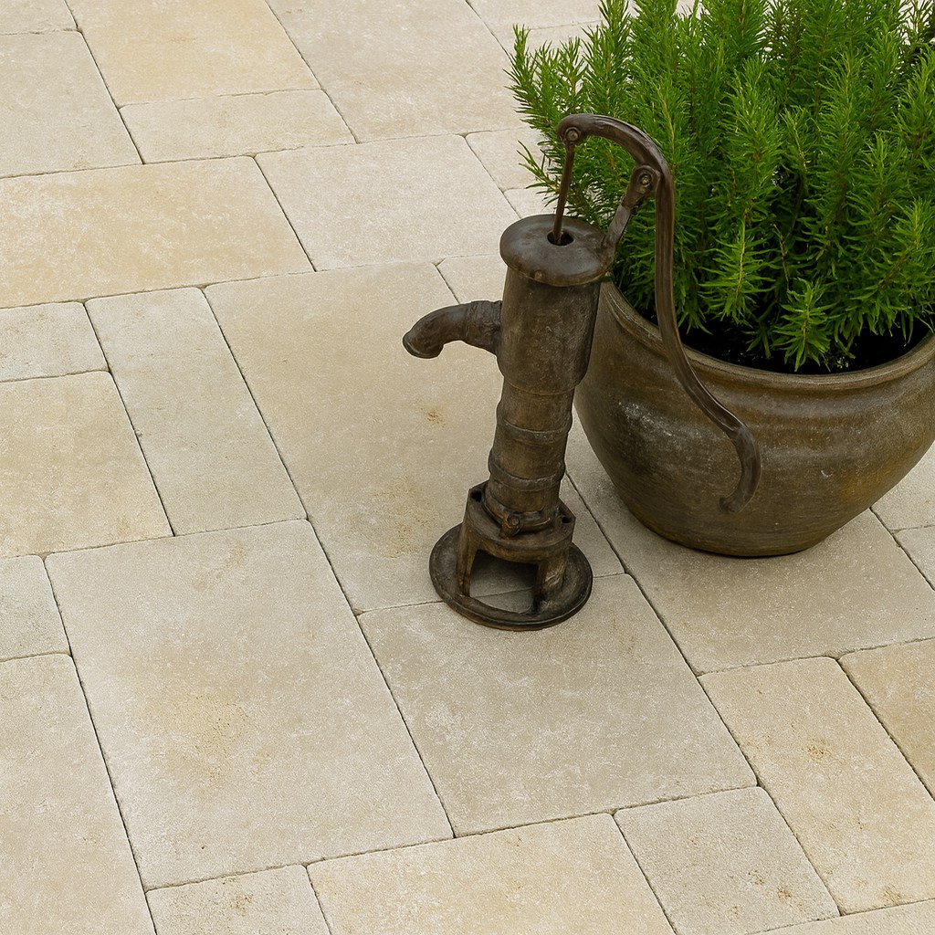 Limestone pavers in perth